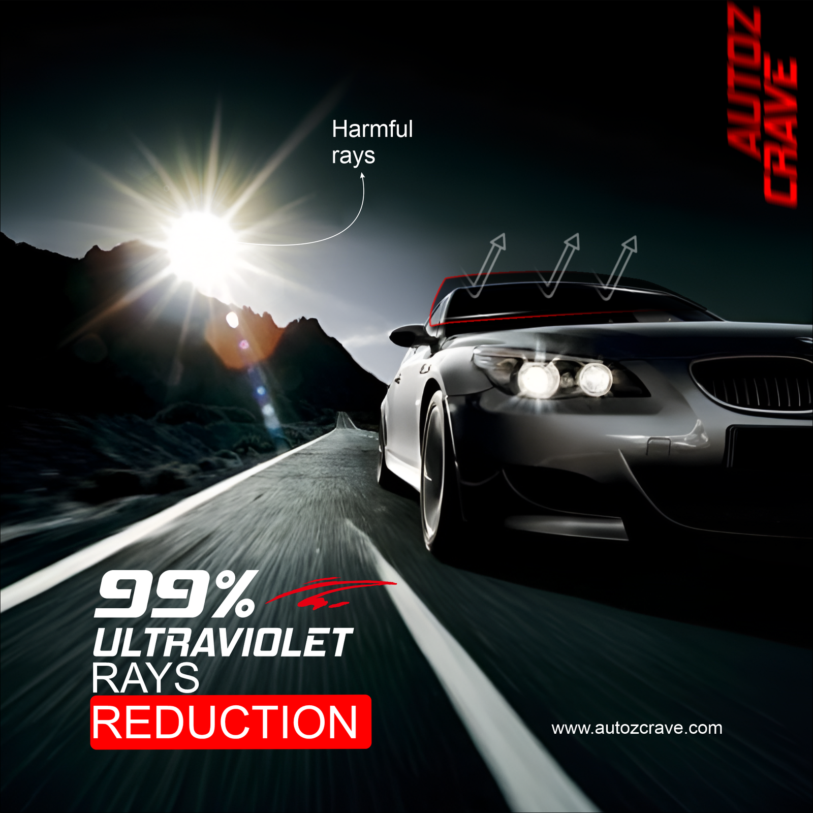 Protect Your Skin with Car Window Film | UV Ray Protection