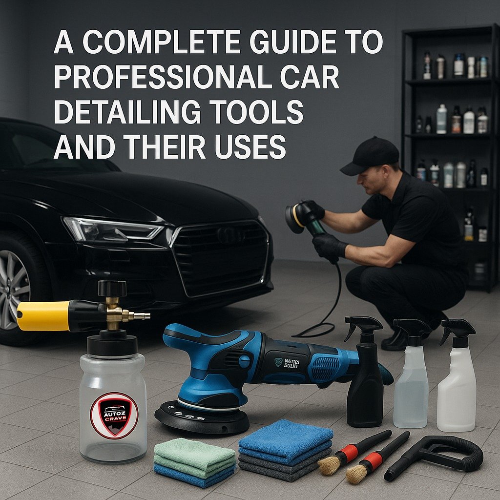 A Complete Guide to Professional Car Detailing Tools | Autozcrave